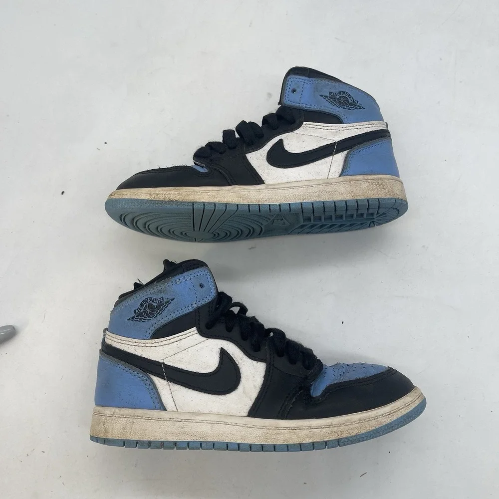 Jordan 1 UNC Toe Shoes 13C Blue Sportswear Carolina Kid's